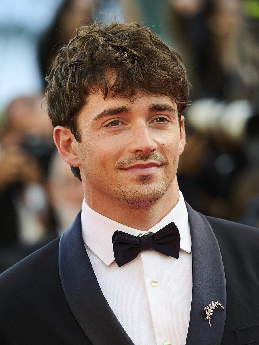 Charles Leclerc driving for Ferrari in Formula 1