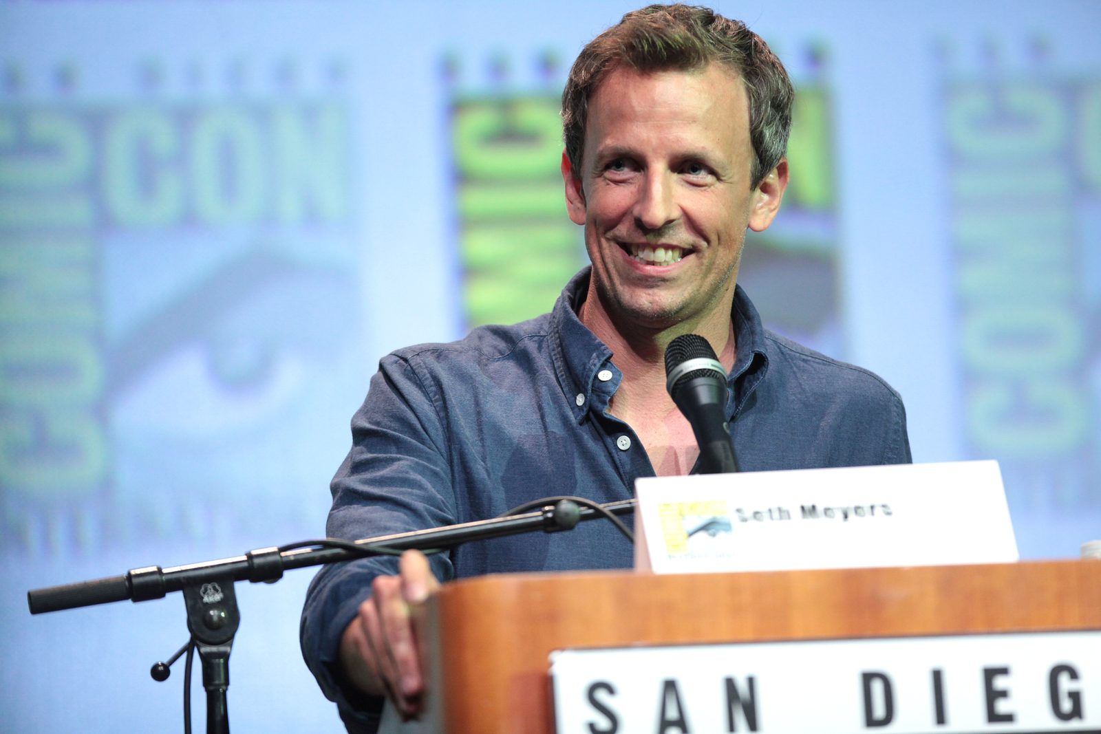Seth Meyers, Late Night host and father of three