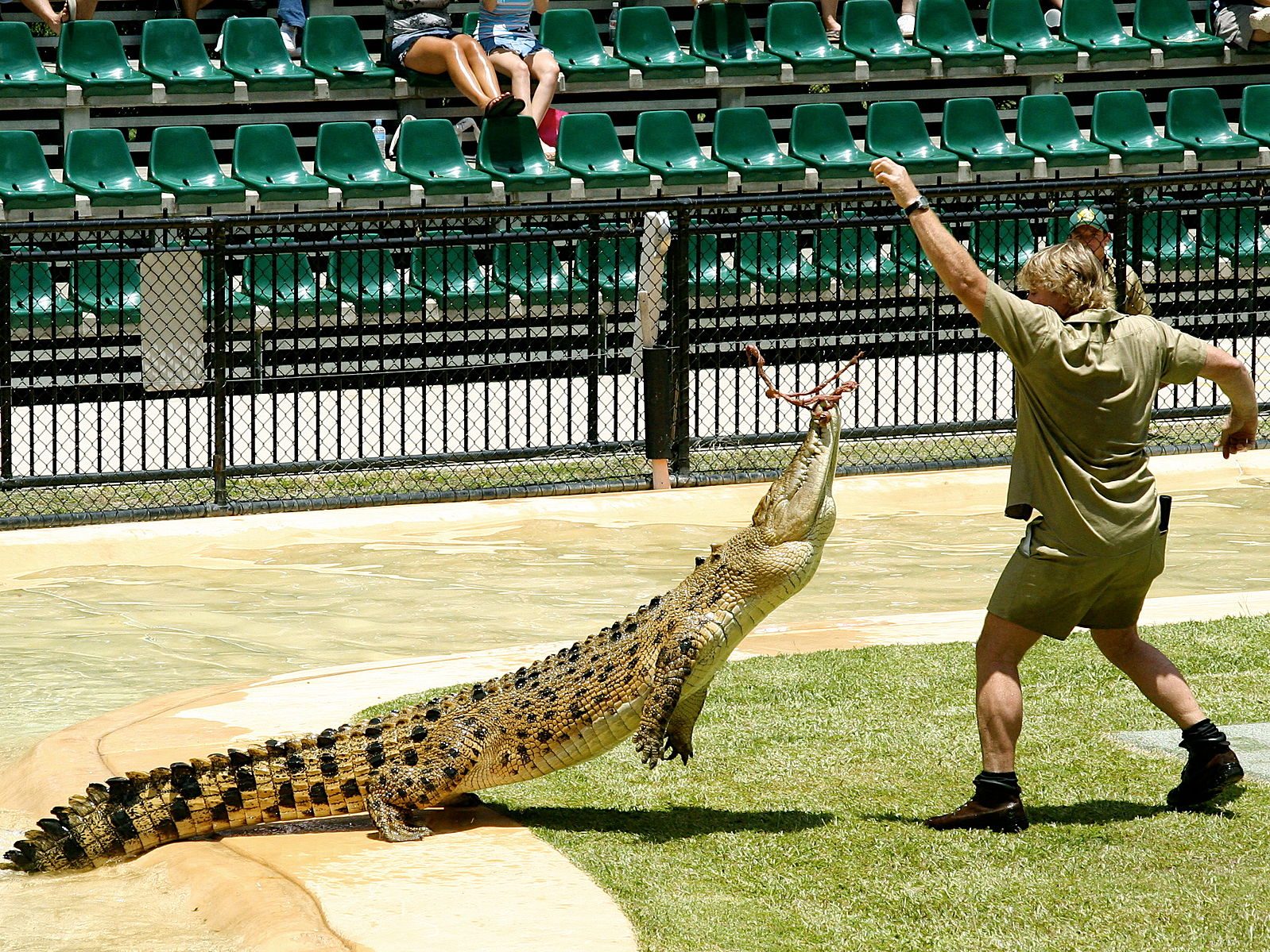 Steve Irwin, father of 2