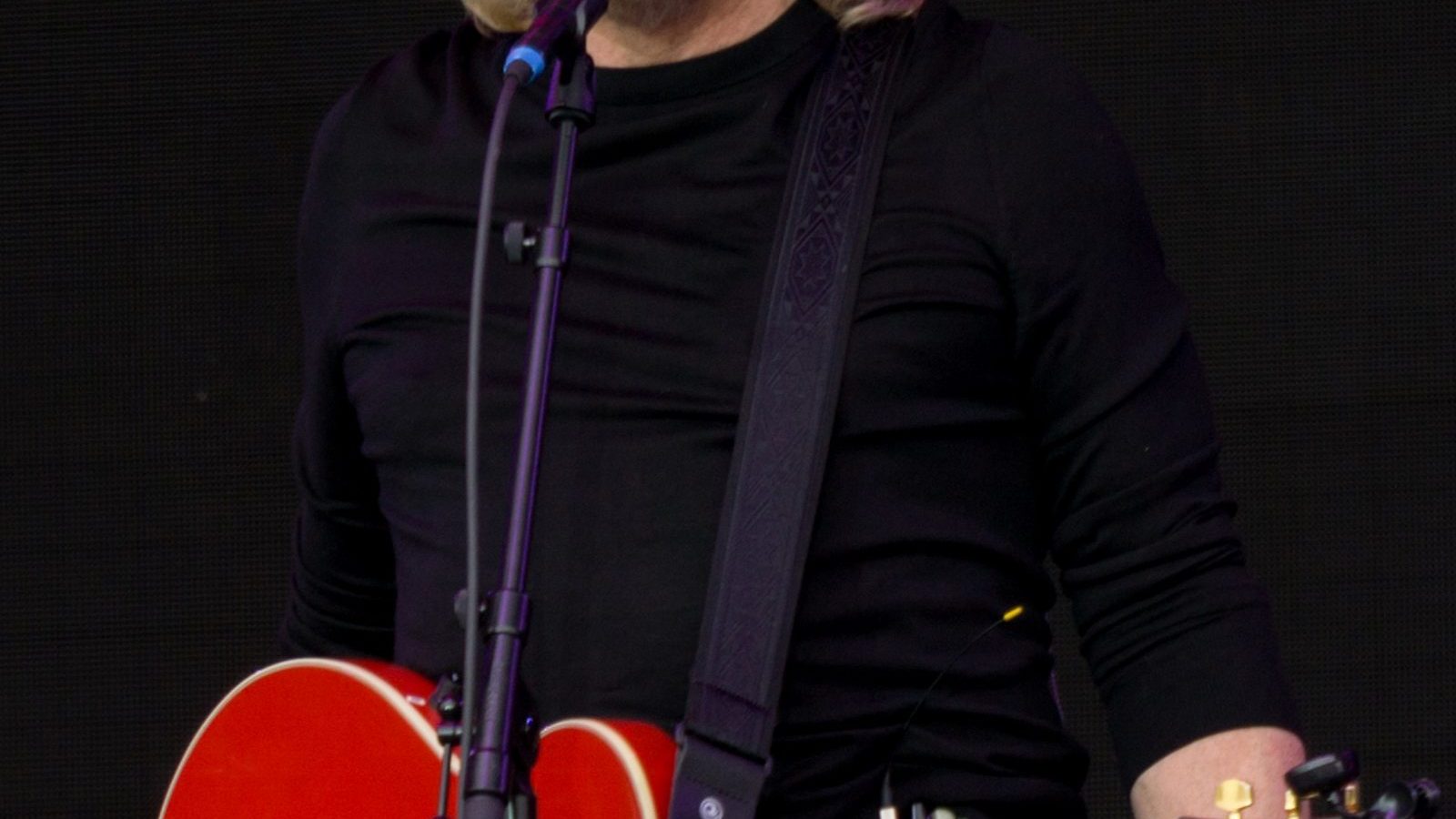Barry Gibb, 80, father of five children