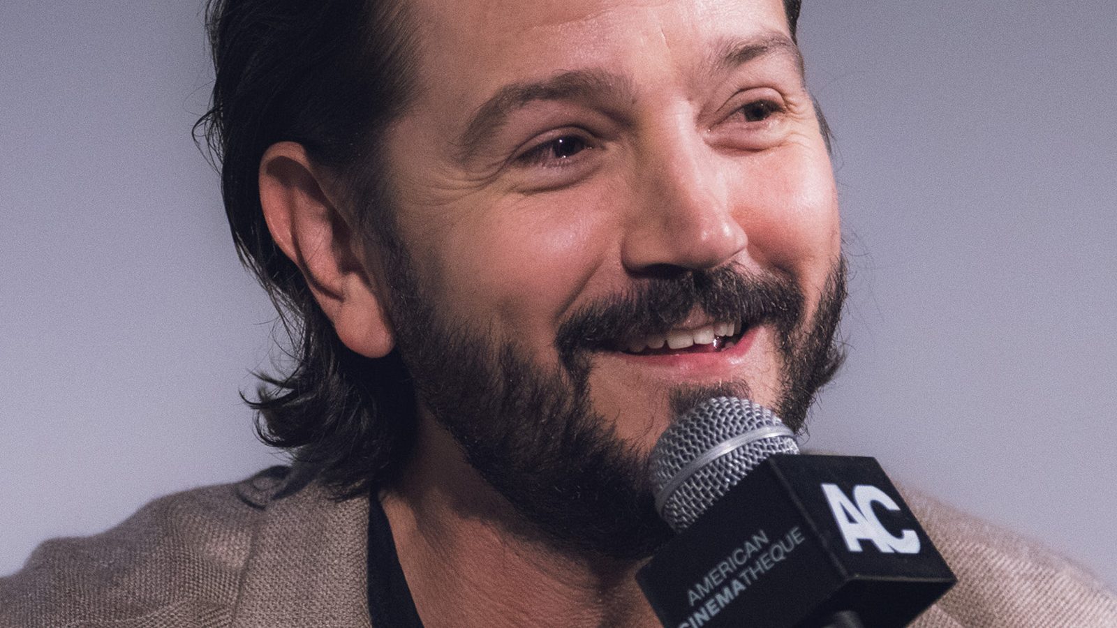 Diego Luna photographed promoting Andor