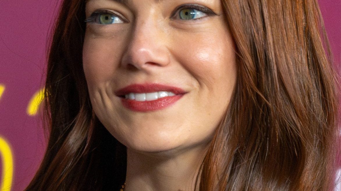 Emma Stone photographed at the 2024 New York Film Festival