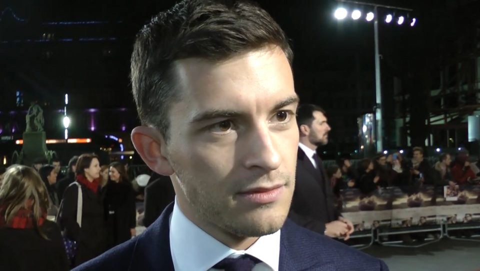 Jonathan Bailey at the Testament of Youth premiere in London in October 2014