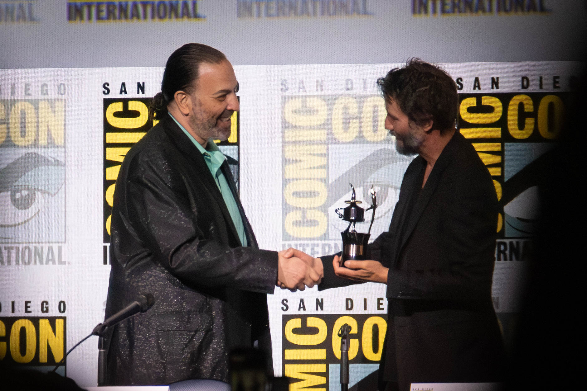 Keanu Reeves photographed at San Diego Comic-Con 2024