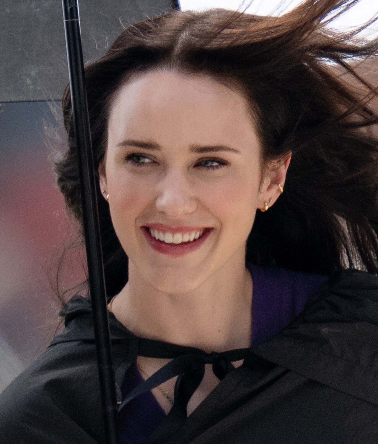 Rachel Brosnahan photographed at a public event