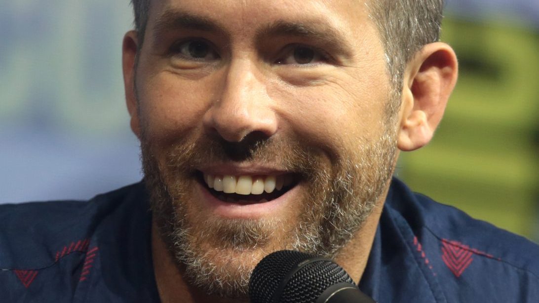 Ryan Reynolds photographed at a public event