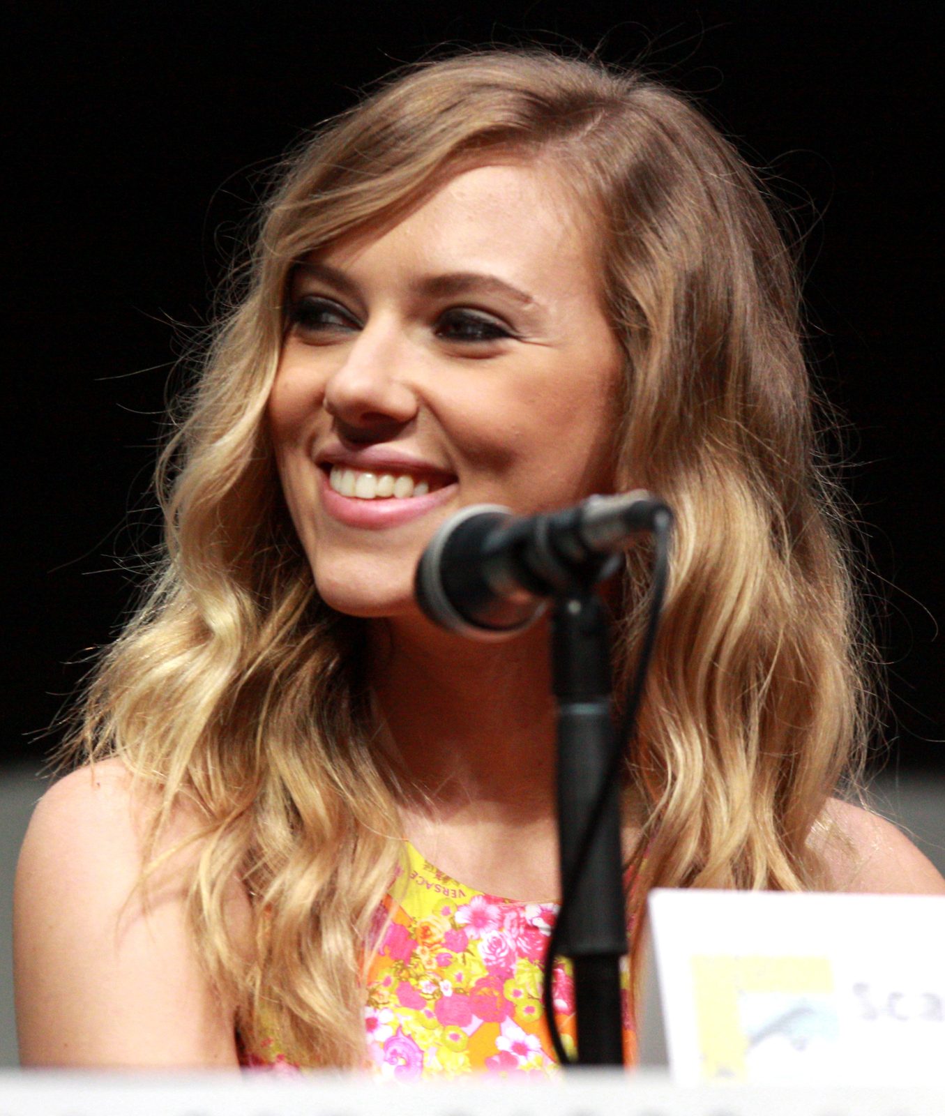 Scarlett Johansson photographed at a film event