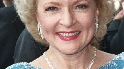Betty White smiling