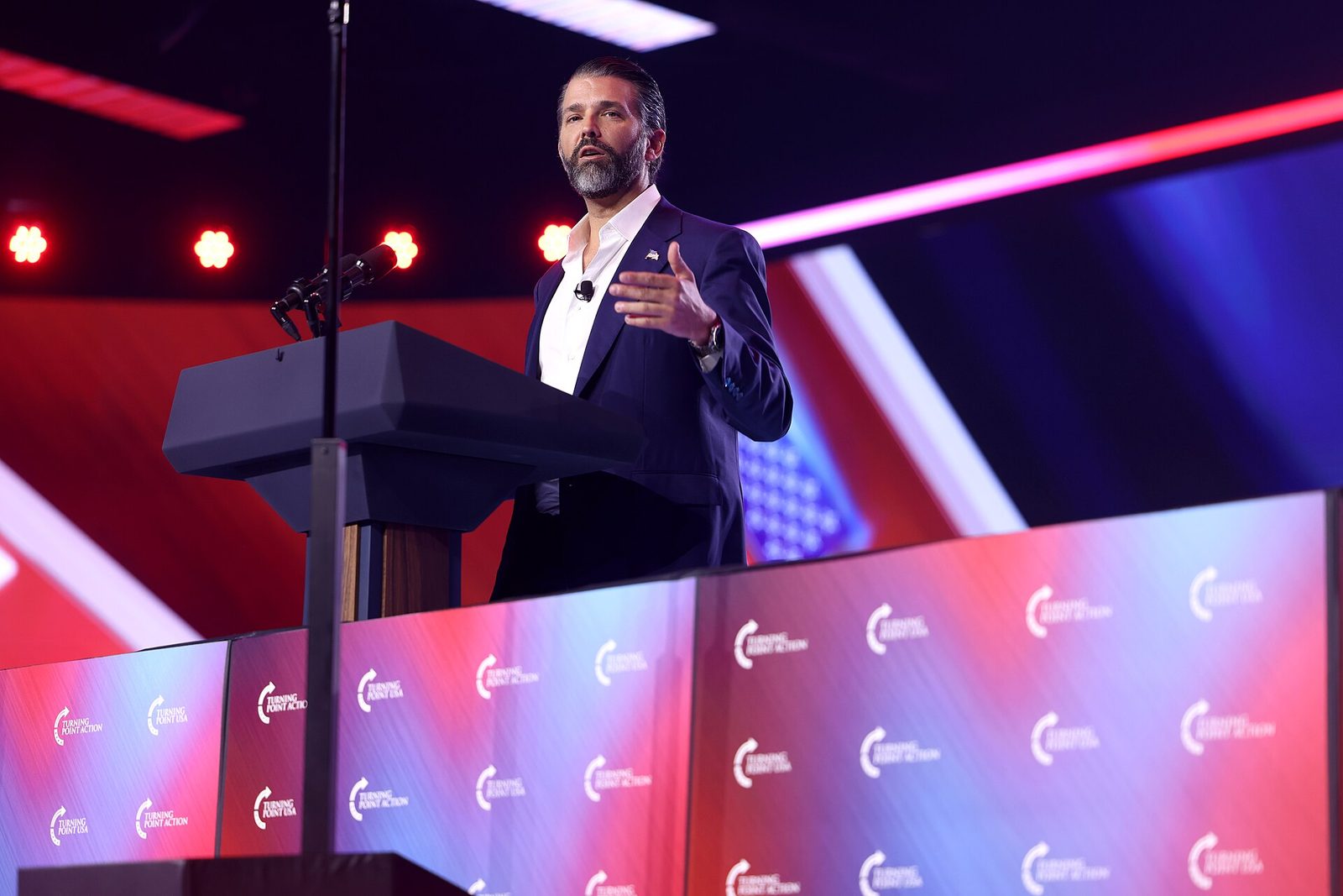 Donald Trump Jr, the 48-year-old eldest son of President Donald Trump