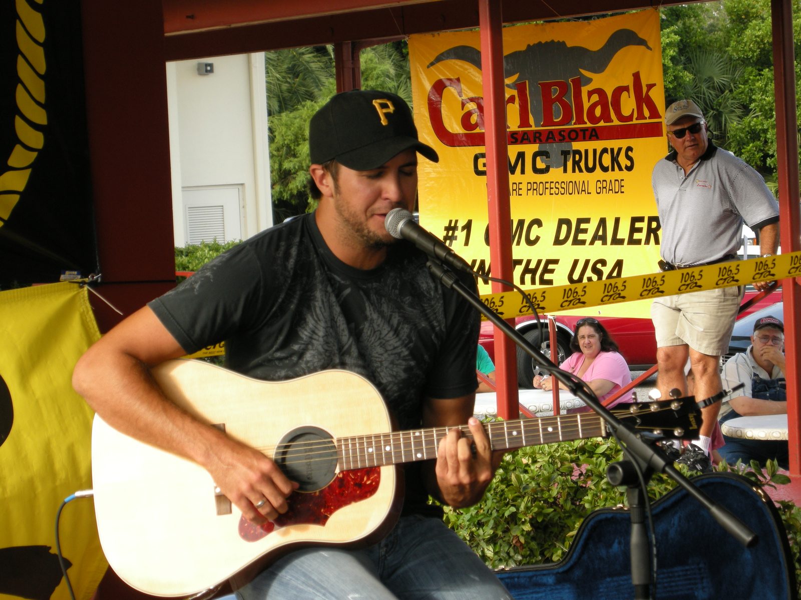 Luke Bryan, country music singer