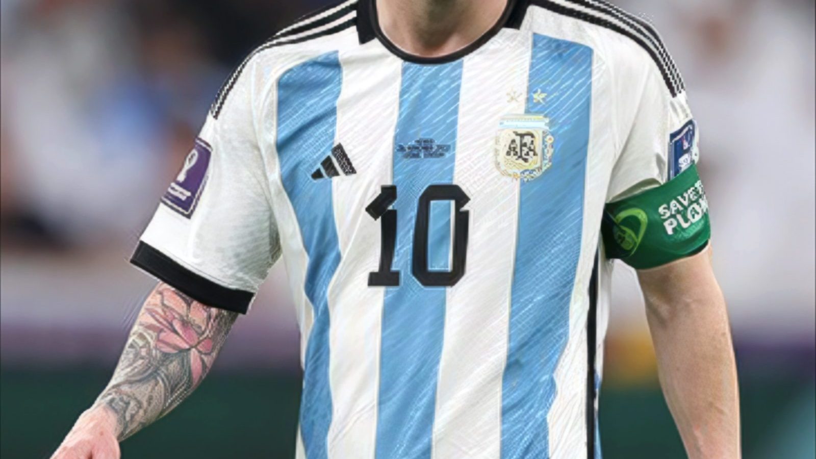 Portrait of Lionel Messi