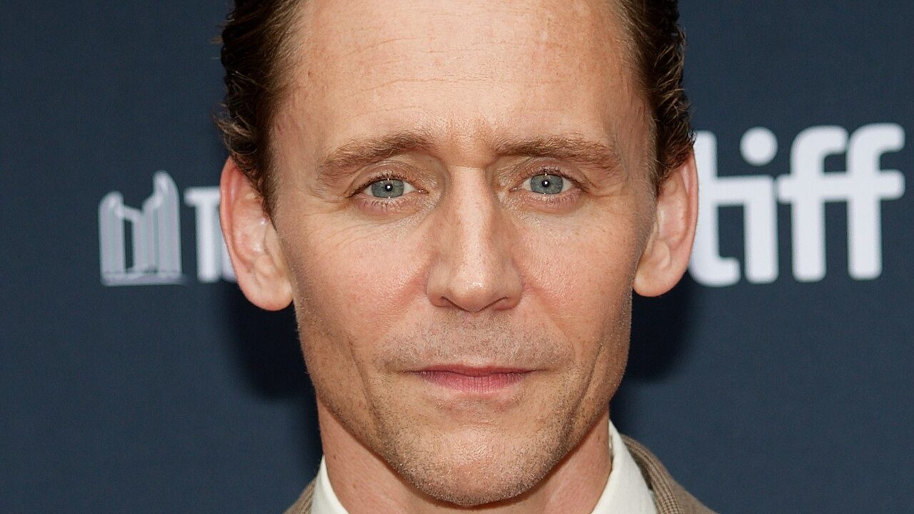 Tom Hiddleston at the 2024 Toronto International Film Festival, two years after his son's birth in October 2022