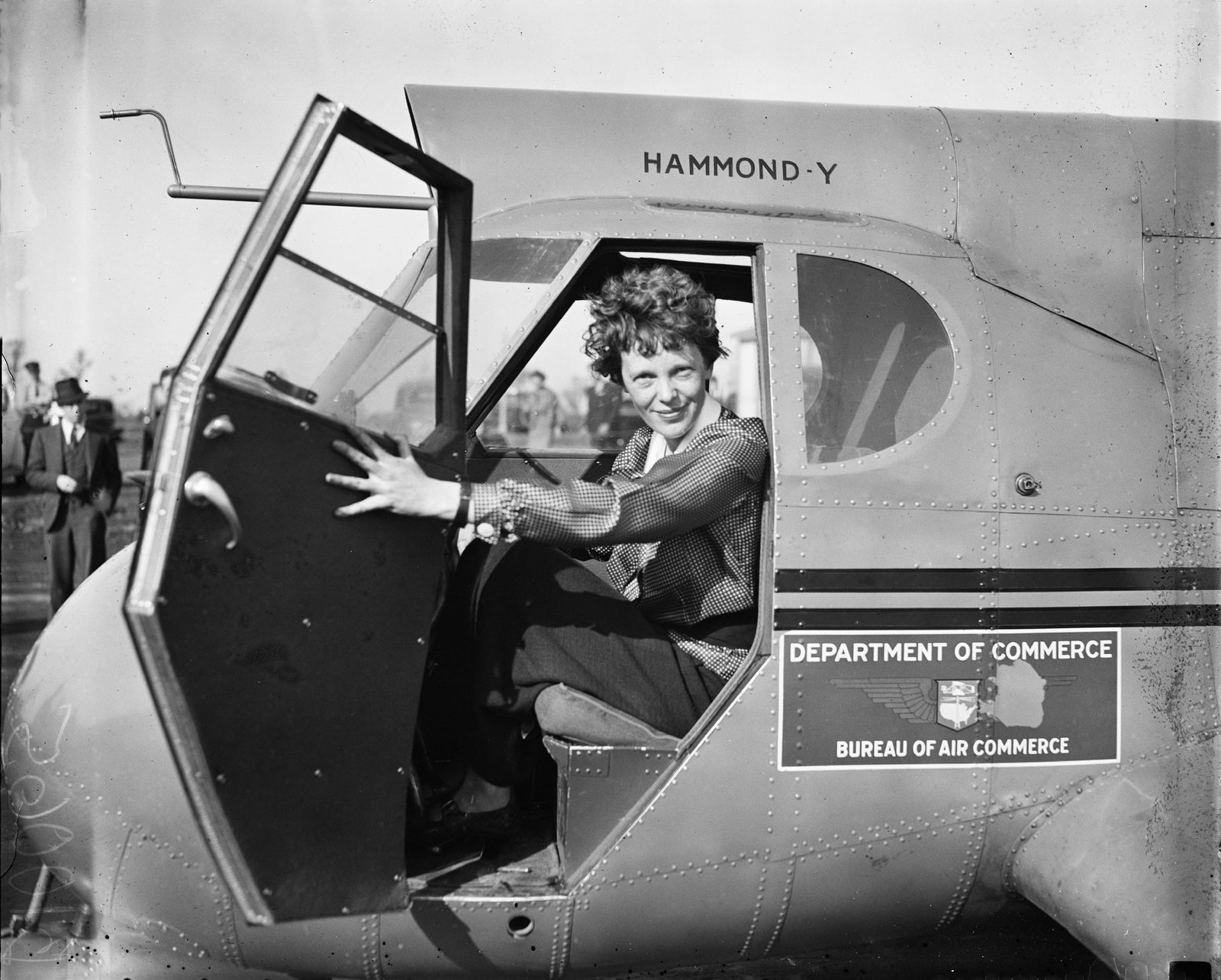 Amelia Earhart, aviation pioneer, vanished at age 39