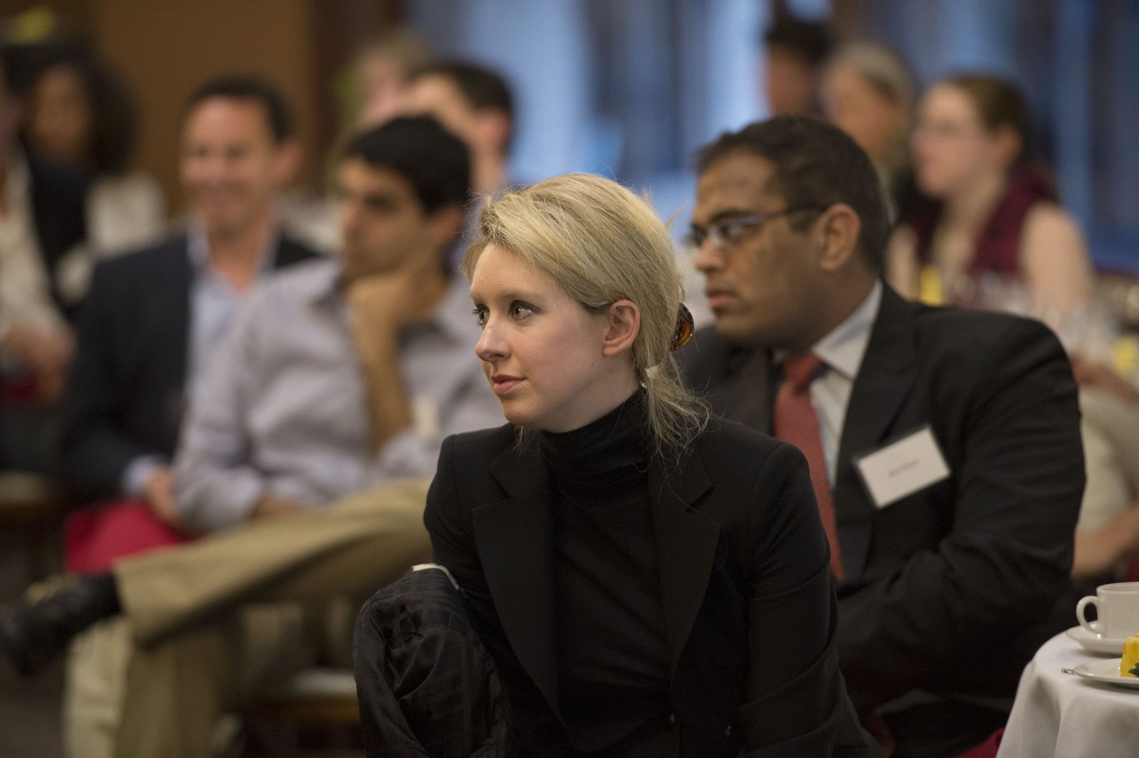 Elizabeth Holmes, married to Billy Evans