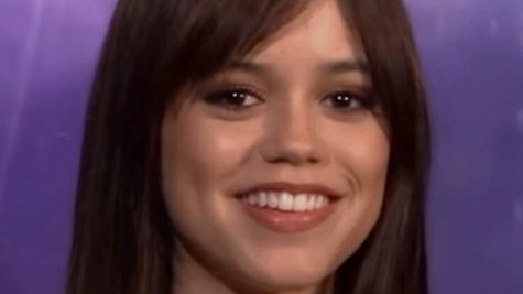 Jenna Ortega in a Stay Tuned NBC video in 2022