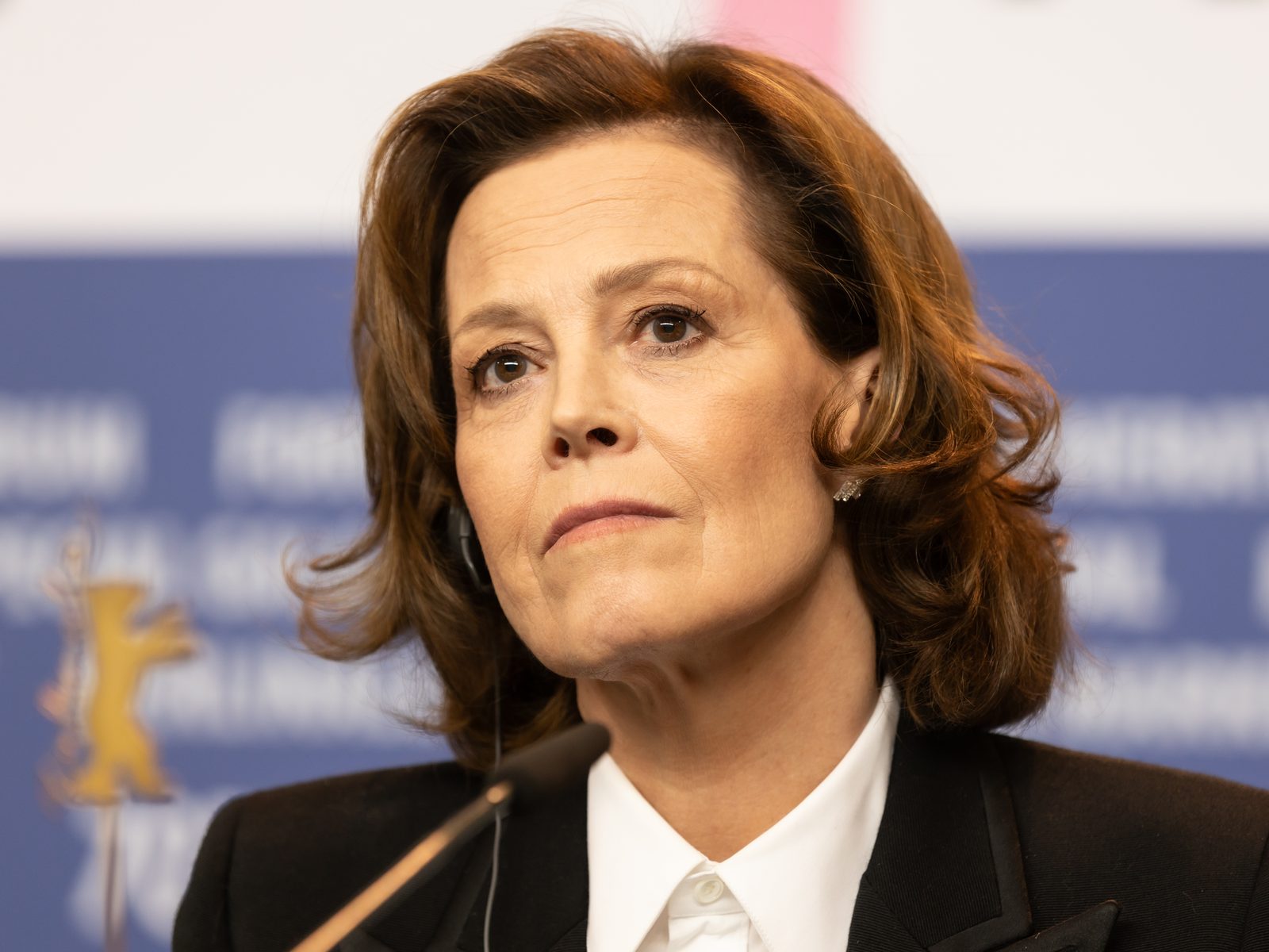 Sigourney Weaver, who has been married to Jim Simpson since 1984