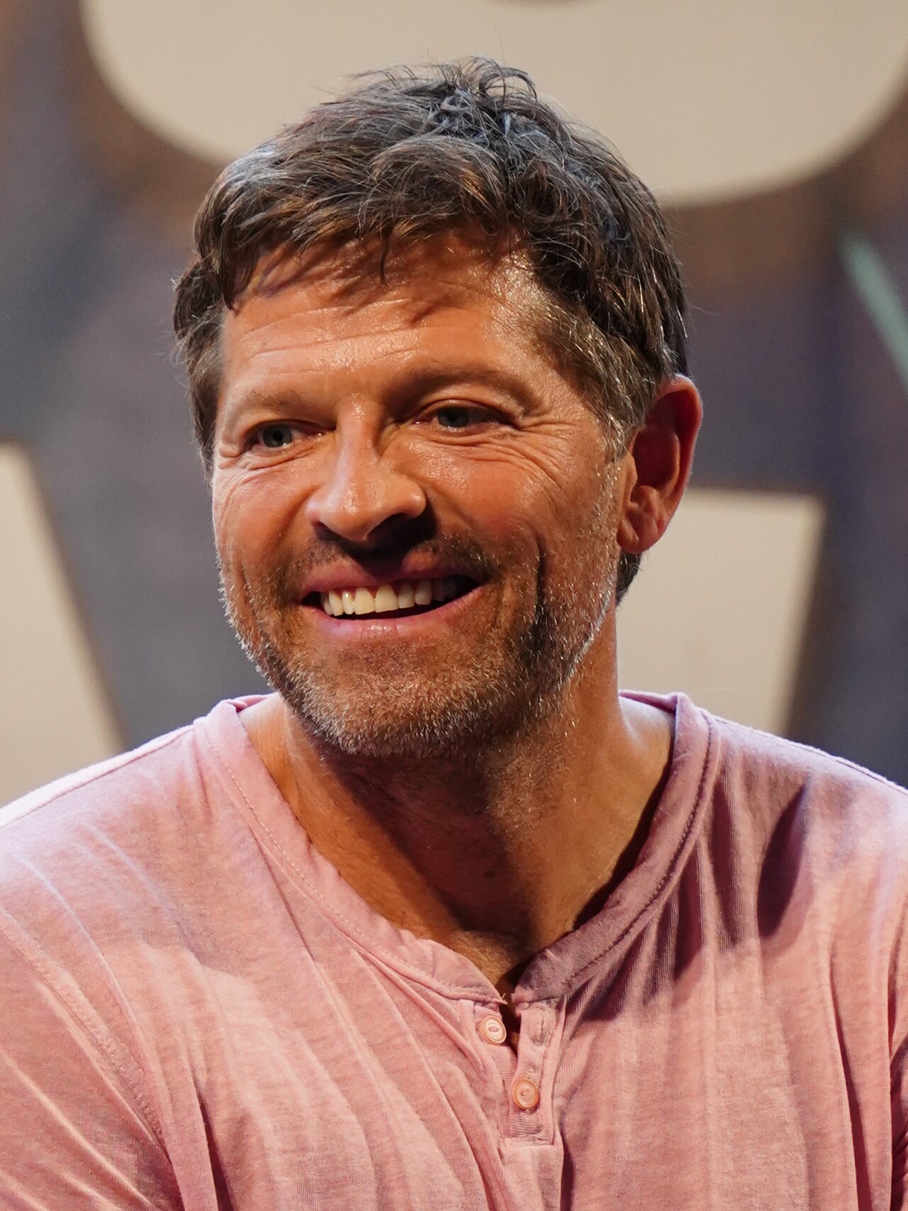 Misha Collins — parent of two children with wife Victoria Vantoch