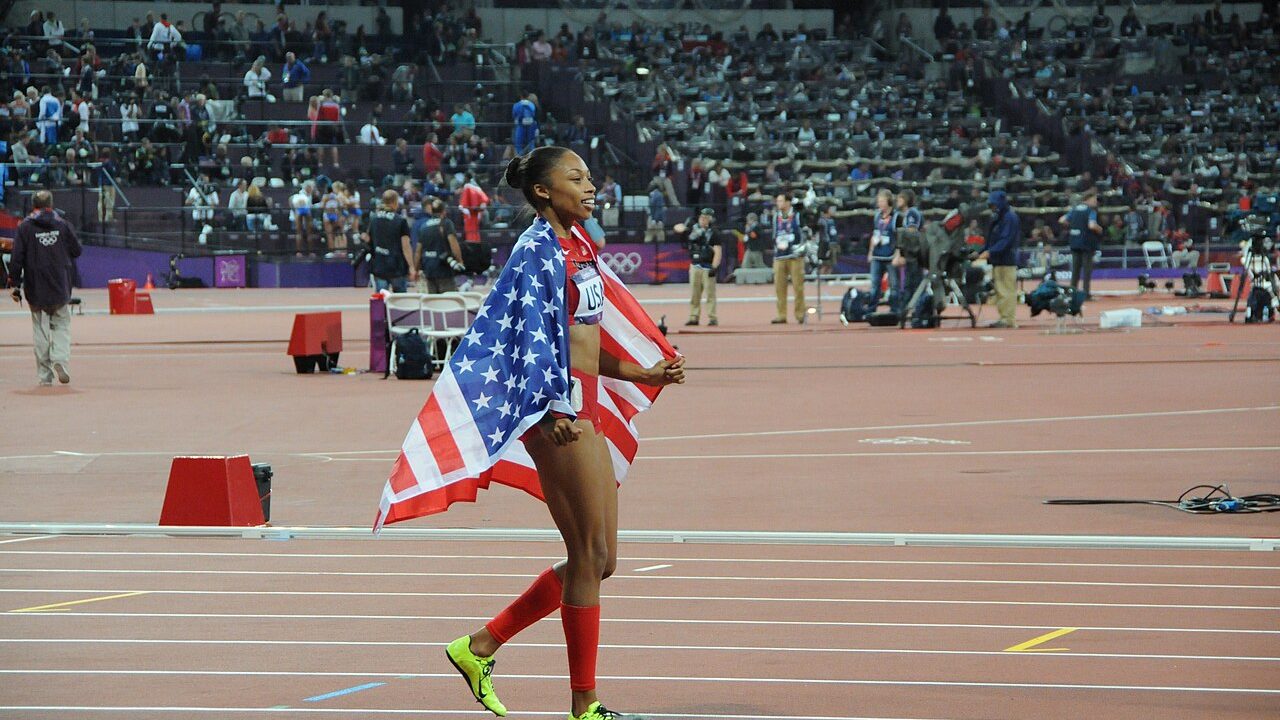 Allyson Felix then and now profile photo