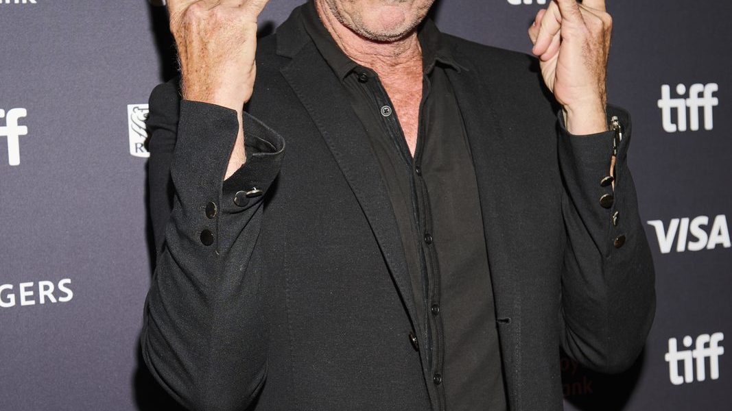 Chad Smith playing drums on stage
