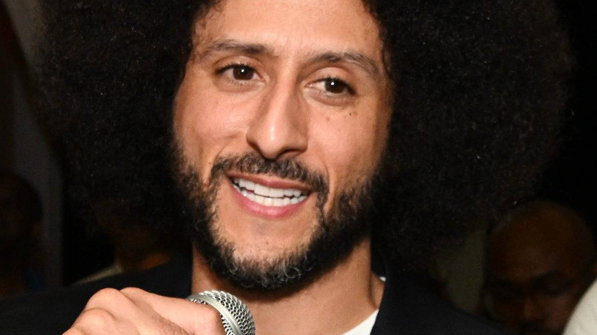 Colin Kaepernick at a public event