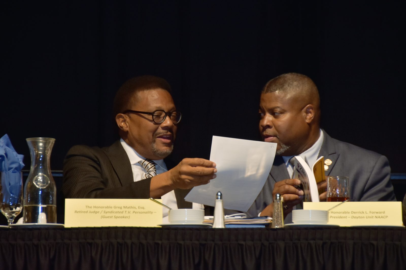 Judge Mathis, the TV court show arbitrator