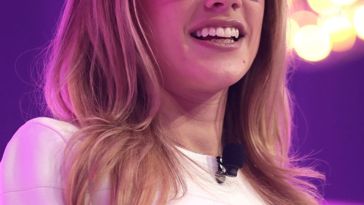 Kat Timpf smiling at a Fox News event