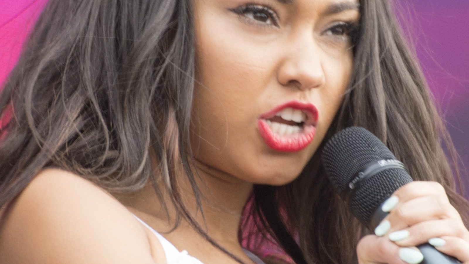 Leigh-Anne Pinnock, the former Little Mix singer
