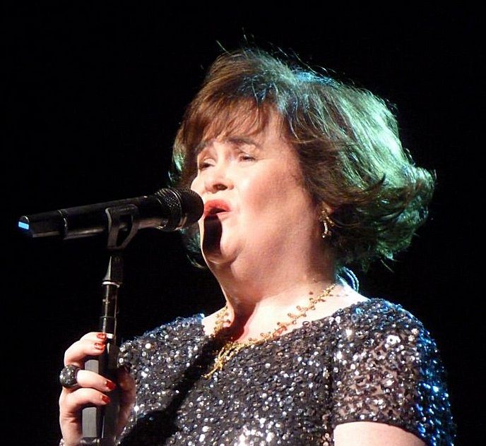 Susan Boyle, the Britain's Got Talent star, in 2026