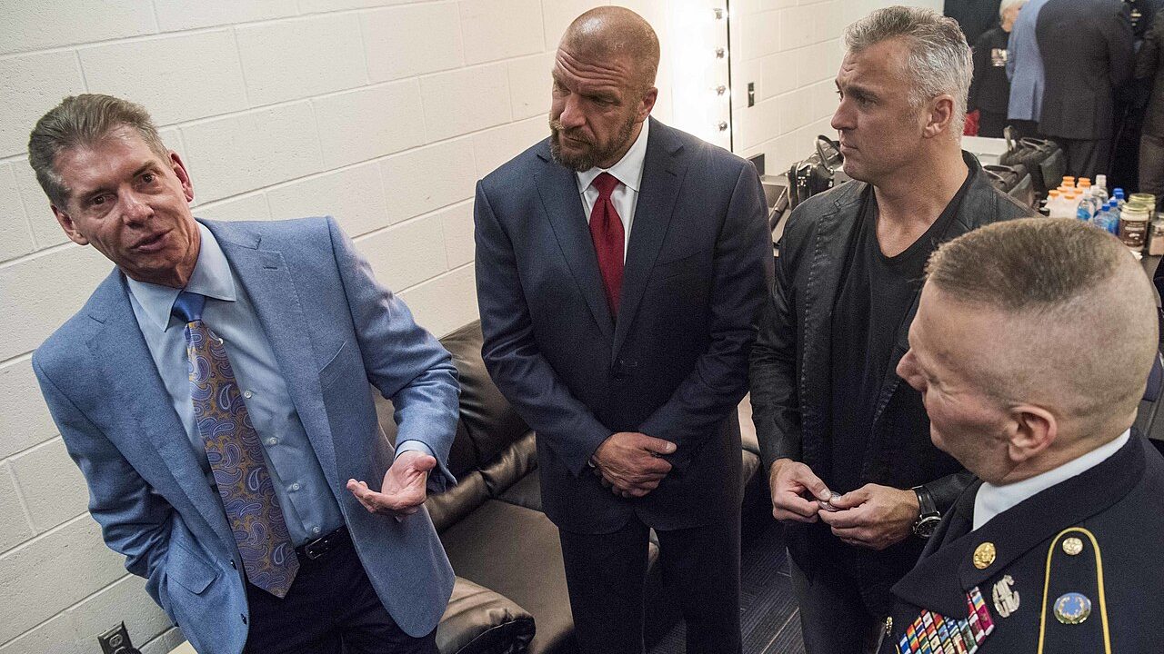 Vince McMahon then and now profile photo