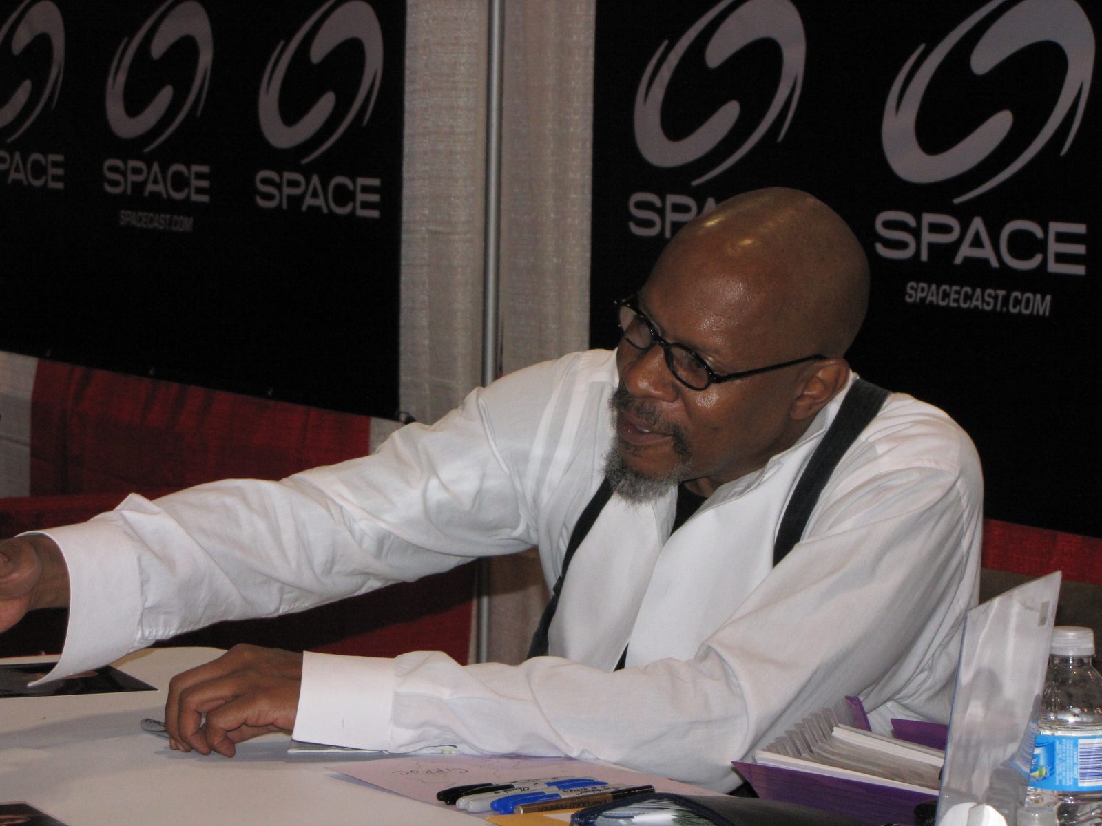 Avery Brooks in 2009 - the former Star Trek: Deep Space Nine star now teaches theater at Rutgers University