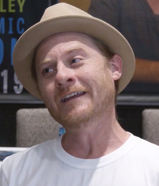 Danny Cooksey at a 2019 convention appearance