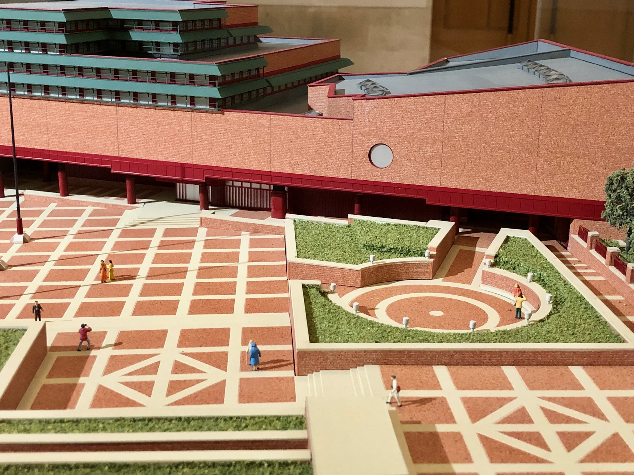 An architectural scale model, the craft Griffin Frazen practices today as an architect and set designer in New York