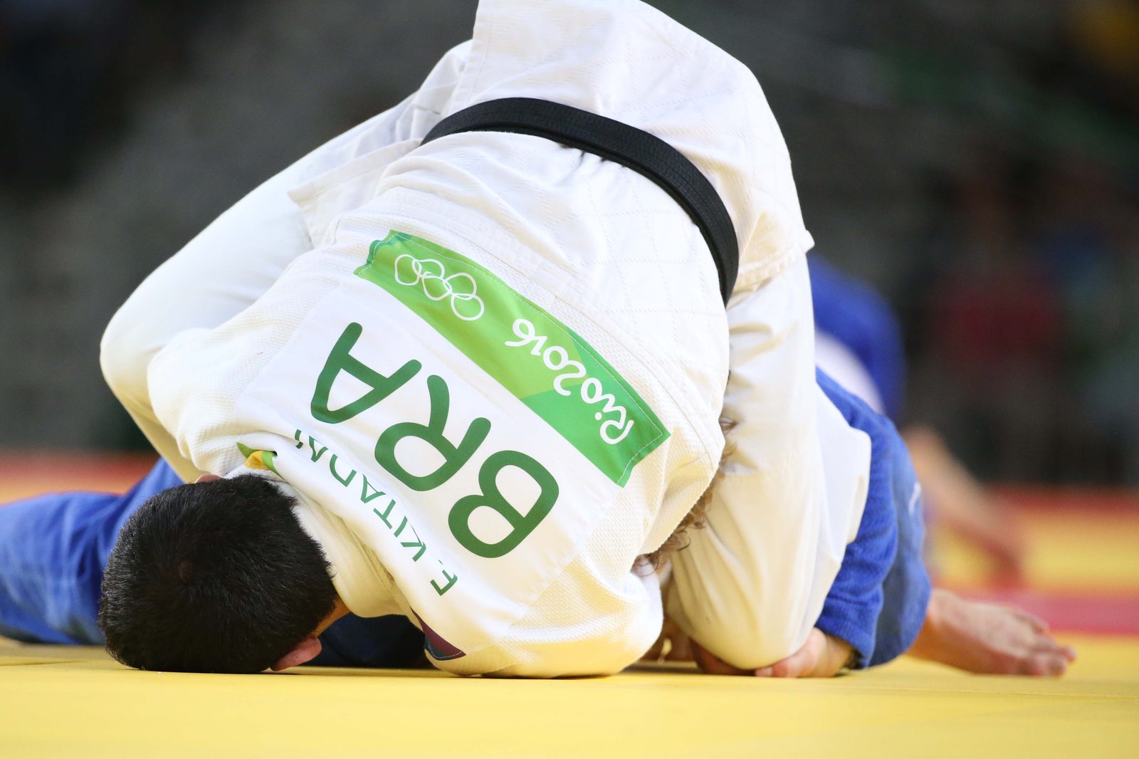 Illustrative image of an Olympic judo competition - Hillary Wolf traded acting for judo and competed at two Olympic Games