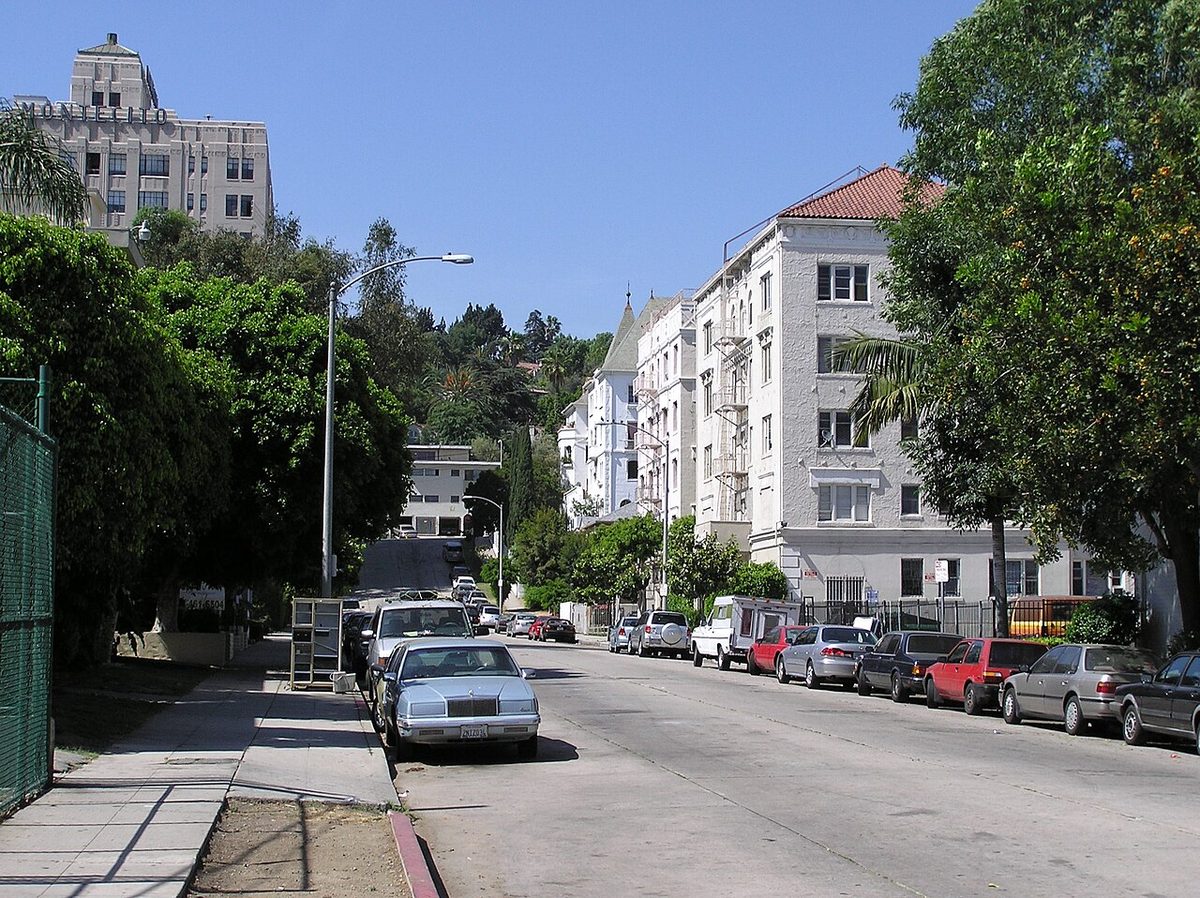 Illustrative photo of a residential street in Los Angeles, where Ross Bagley works as a realtor (not a photo of Bagley himself)