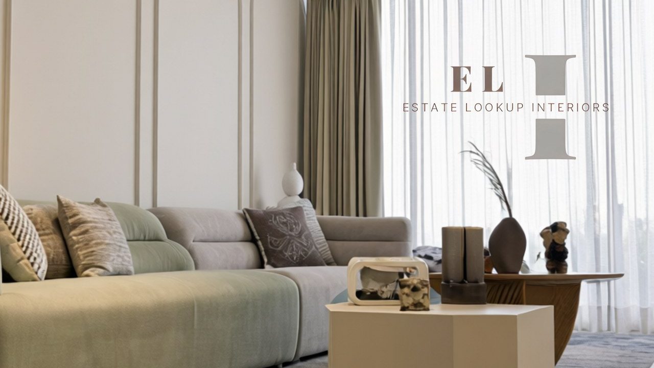 A luxury living room interior, illustrating the interior design career Sabrina Le Beauf pursued after The Cosby Show