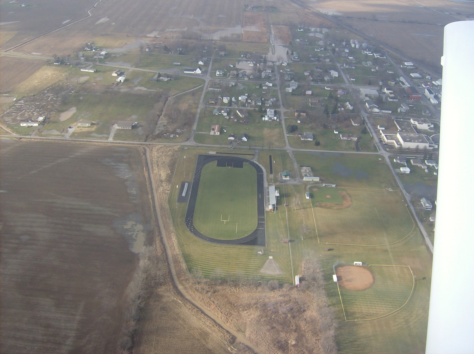 Thematic illustration: a baseball field