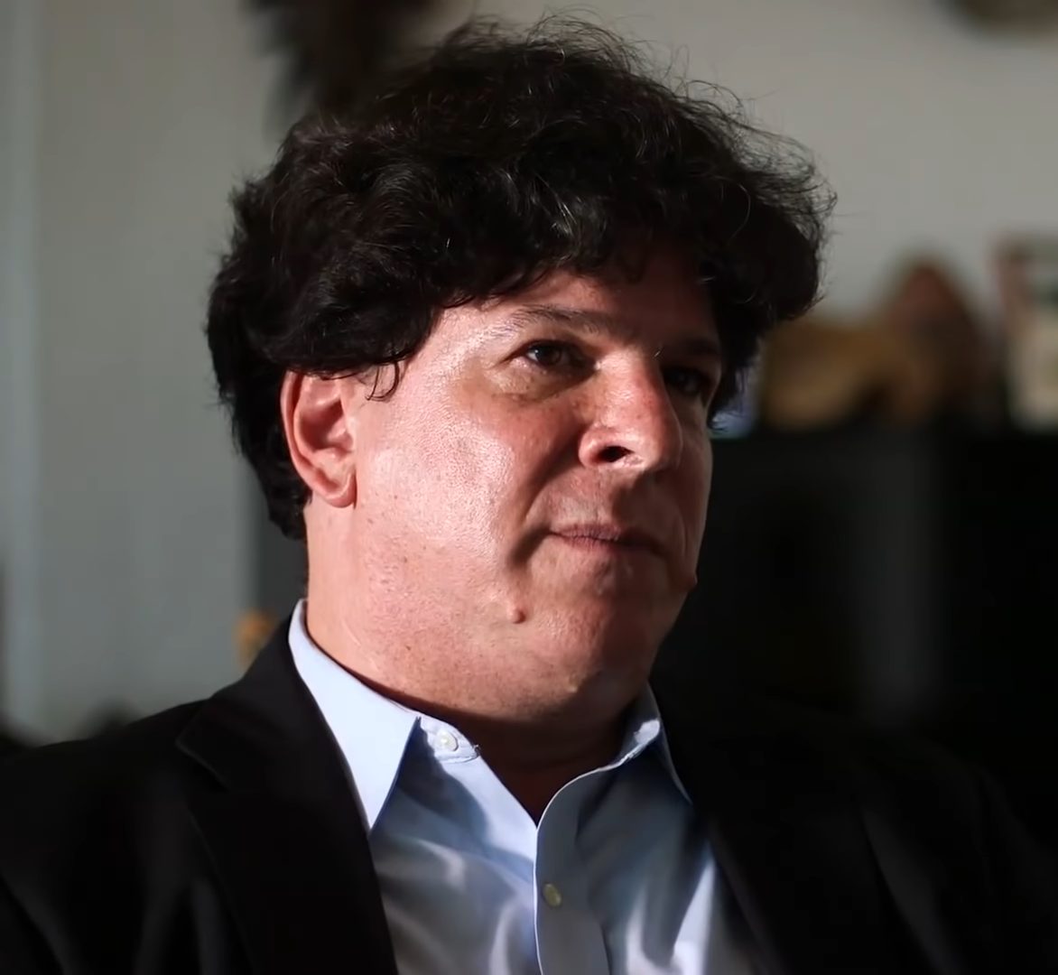Eric Weinstein speaking at a conference