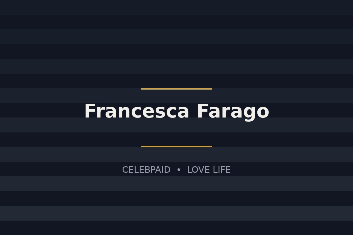 Photo illustration for Francesca Farago