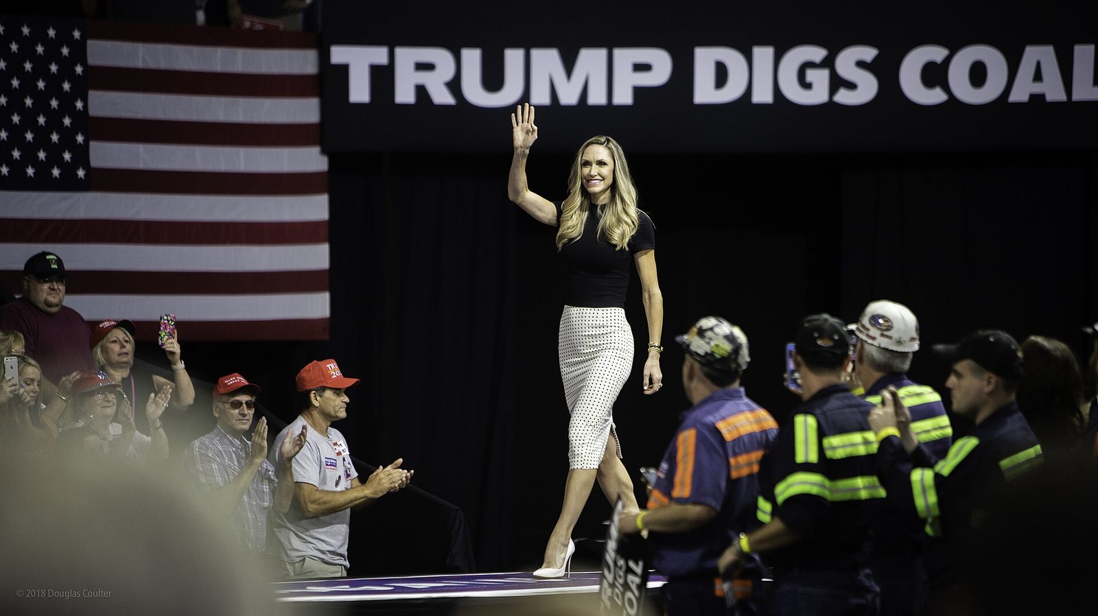 Lara Trump, wife of Eric Trump and mother of two children