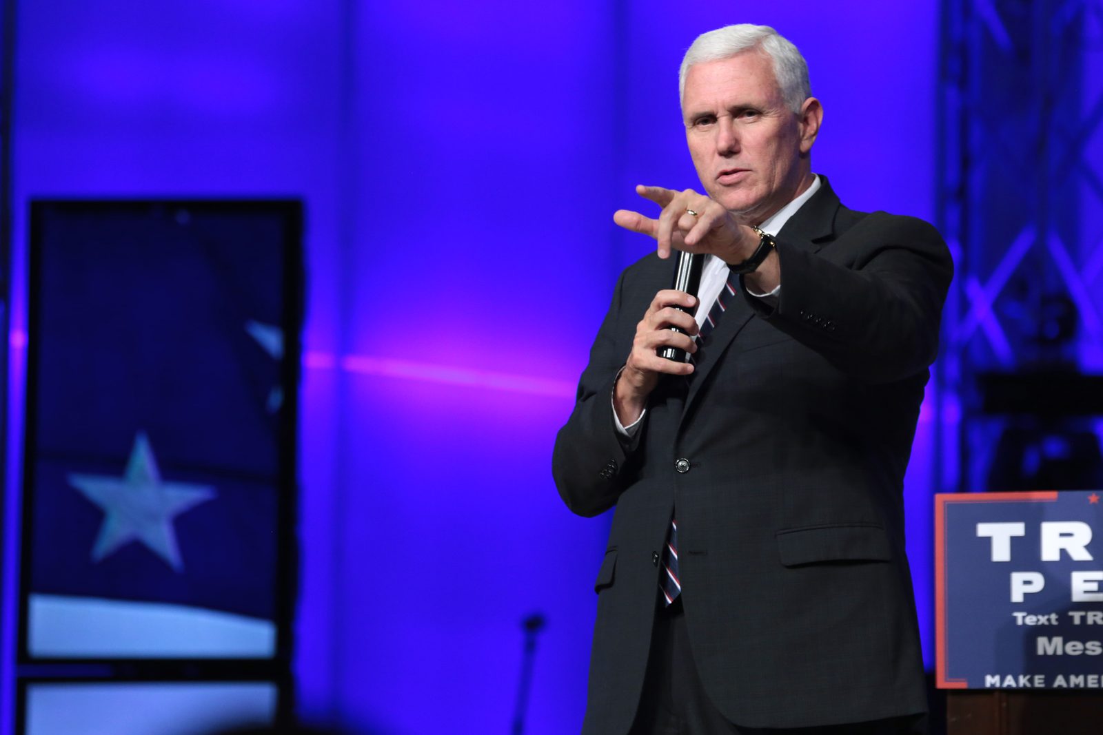 Mike Pence, 67, former US Vice President